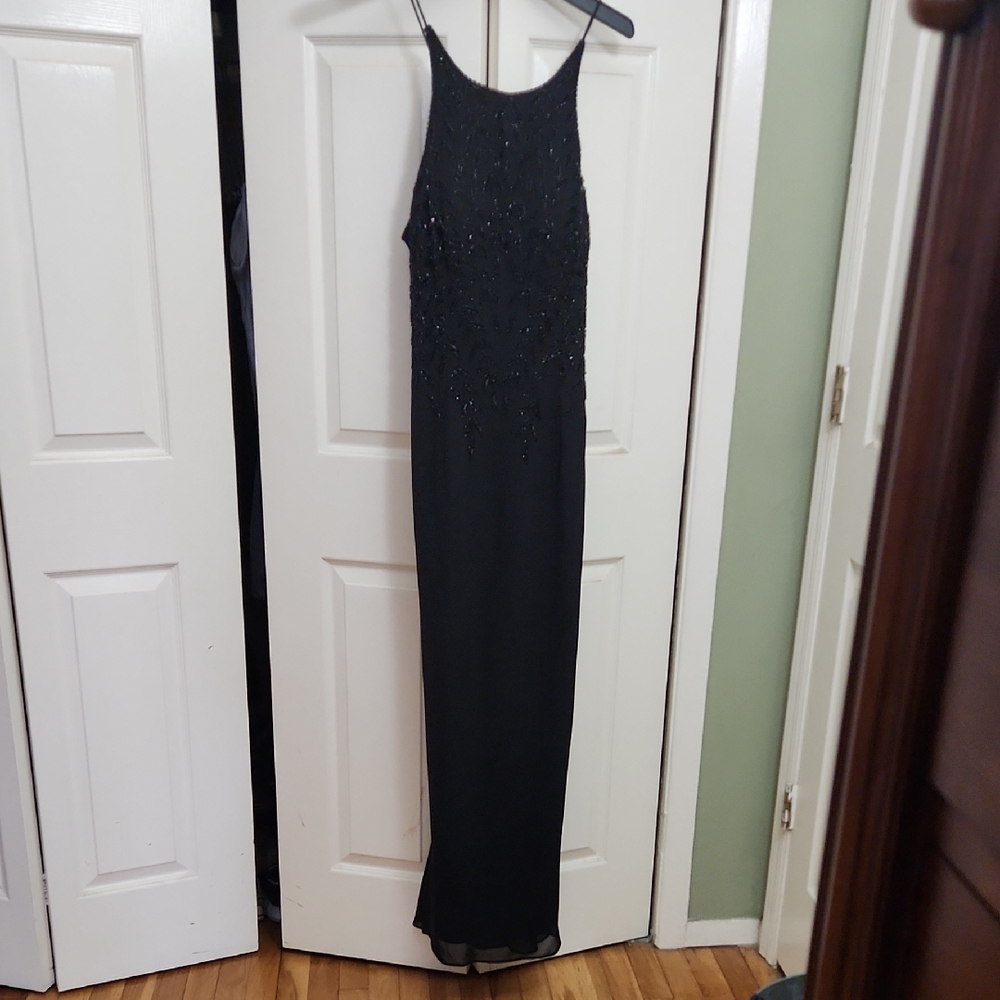 Elegant Black Evening Gown